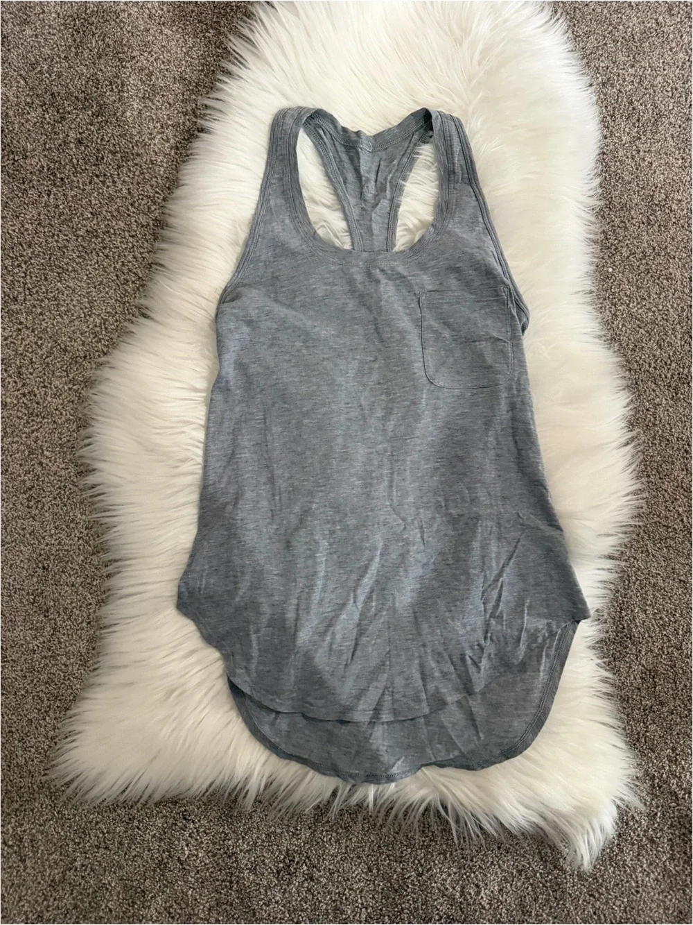 Lululemon Cotton Racerback Tank